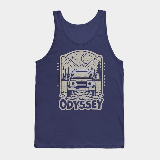 Off Road Odyssey Tank Top by Tees For UR DAY